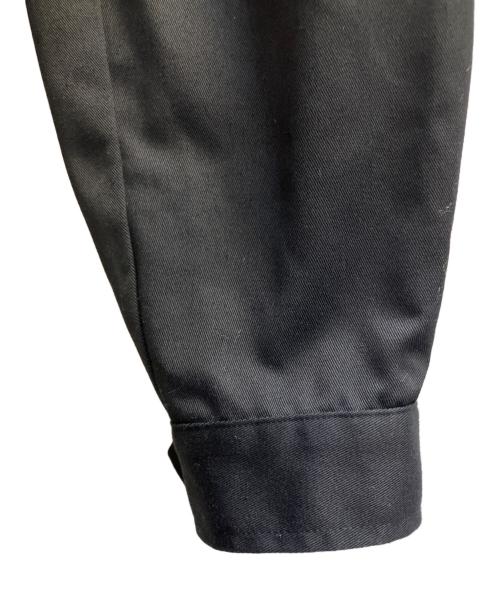 FOUNDOUR（ファウンダ）FOUNDOUR (ファウンダ) T/C TWILL ZIP UP BLOUSON ブラック サイズ:3の古着・服飾アイテム