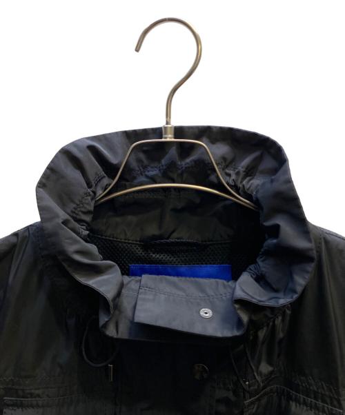 BURBERRY BLUE LABEL（バーバリー ブルー レーベル）BURBERRY BLUE LABEL (バーバリー ブルー レーベル) ナイロンコート ブラック サイズ:36の古着・服飾アイテム