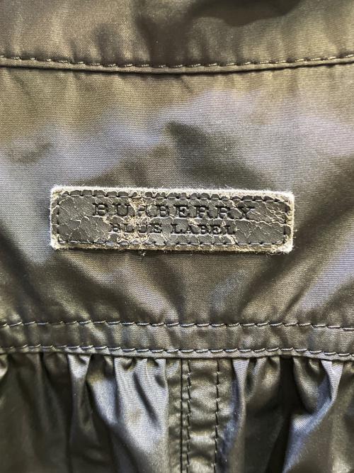 BURBERRY BLUE LABEL（バーバリー ブルー レーベル）BURBERRY BLUE LABEL (バーバリー ブルー レーベル) ナイロンコート ブラック サイズ:36の古着・服飾アイテム