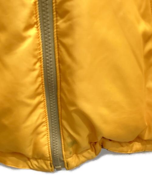 Eddie Bauer（エディーバウアー）Eddie Bauer (エディーバウアー) リバーシブルダウンジャケット ベージュ×イエロー サイズ:Mの古着・服飾アイテム