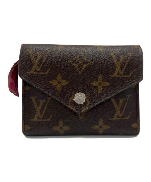 LOUIS VUITTON（ルイ ヴィトン）LOUIS VUITTON (ルイ ヴィトン) モノグラム　3つ折り財布 ブラウンの古着・服飾アイテム
