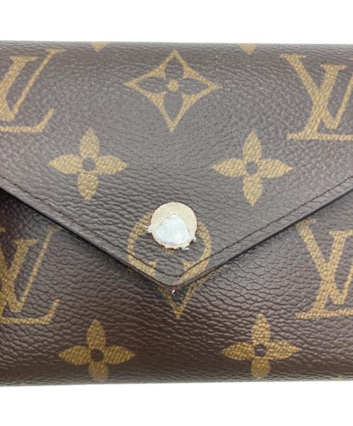 LOUIS VUITTON（ルイ ヴィトン）LOUIS VUITTON (ルイ ヴィトン) モノグラム　3つ折り財布 ブラウンの古着・服飾アイテム