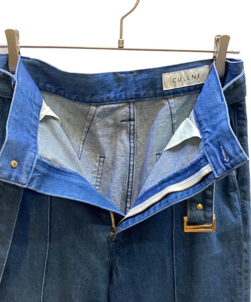 CULLNI（クルニ）CULLNI (クルニ) デニムパンツ ブルー サイズ:2の古着・服飾アイテム