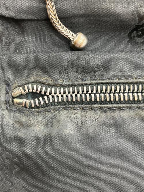 CHROME HEARTS（クロムハーツ）CHROME HEARTS (クロムハーツ) 2zip　ナイロンウォレット ブラックの古着・服飾アイテム