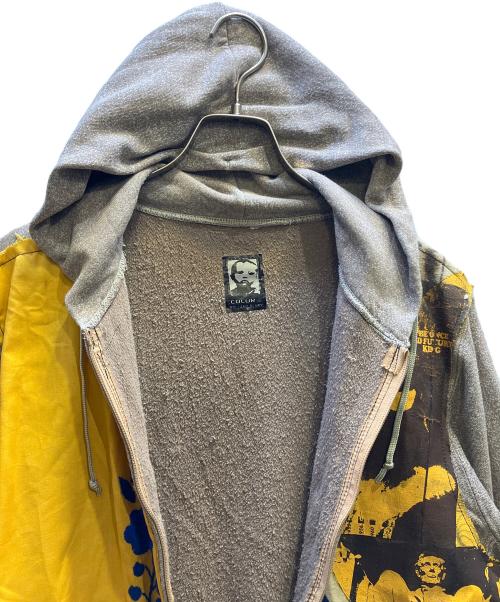 その他ブランド（ソノタブランド）その他ブランド (ソノタブランド) ジップパーカー ベージュ サイズ:Ｍの古着・服飾アイテム