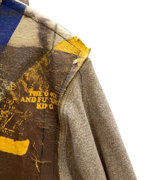 その他ブランド（ソノタブランド）その他ブランド (ソノタブランド) ジップパーカー ベージュ サイズ:Ｍの古着・服飾アイテム