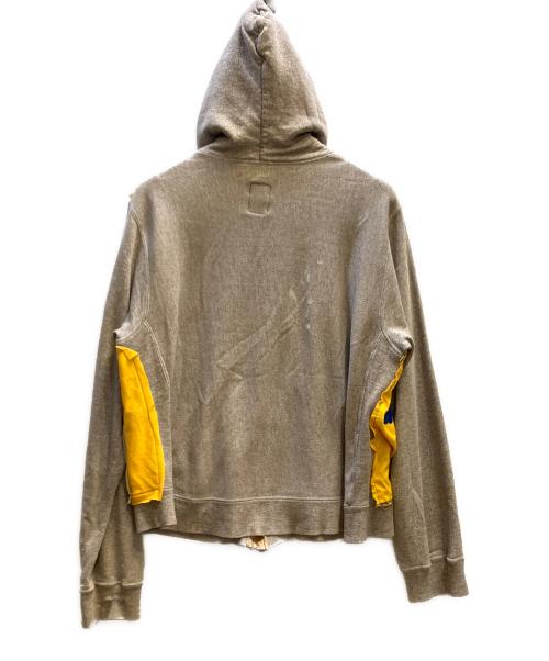 その他ブランド（ソノタブランド）その他ブランド (ソノタブランド) ジップパーカー ベージュ サイズ:Ｍの古着・服飾アイテム