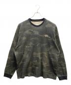 S.F.Cエスエフシー）の古着「THERMAL OG CAMO LS TEE」｜ブラック