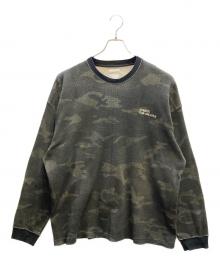 S.F.C（エスエフシー）の古着「THERMAL OG CAMO LS TEE」｜ブラック