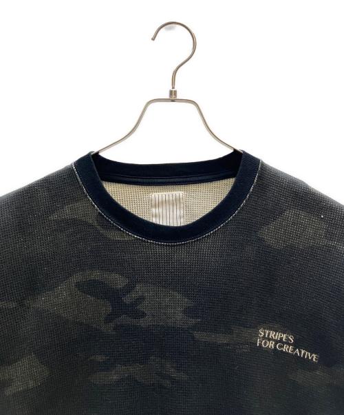 S.F.C（エスエフシー）S.F.C (エスエフシー) THERMAL OG CAMO LS TEE ブラック サイズ:XLの古着・服飾アイテム