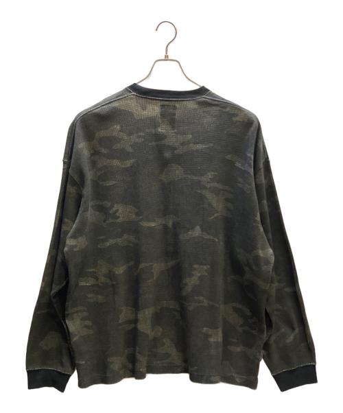 S.F.C（エスエフシー）S.F.C (エスエフシー) THERMAL OG CAMO LS TEE ブラック サイズ:XLの古着・服飾アイテム