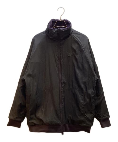 NIKE（ナイキ）NIKE (ナイキ) リバーシブルジャケット パープル×ベージュ サイズ:XLの古着・服飾アイテム