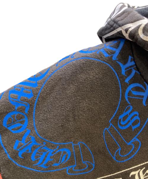 CHROME HEARTS（クロムハーツ）CHROME HEARTS (クロムハーツ) ステンシルフーディー ブラック サイズ:Lの古着・服飾アイテム