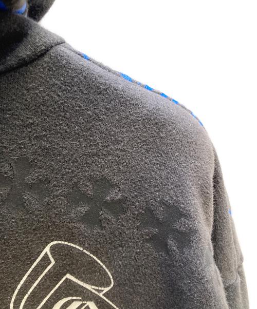 CHROME HEARTS（クロムハーツ）CHROME HEARTS (クロムハーツ) ステンシルフーディー ブラック サイズ:Lの古着・服飾アイテム