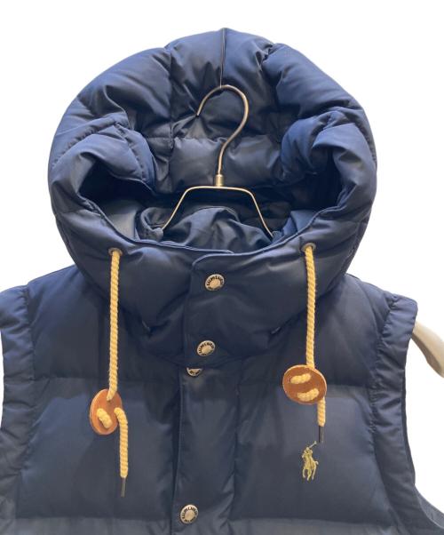 POLO RALPH LAUREN（ポロ・ラルフローレン）POLO RALPH LAUREN (ポロ・ラルフローレン) ダウンベスト ネイビー サイズ:Sの古着・服飾アイテム