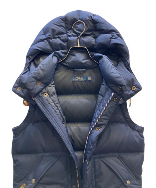 POLO RALPH LAUREN（ポロ・ラルフローレン）POLO RALPH LAUREN (ポロ・ラルフローレン) ダウンベスト ネイビー サイズ:Sの古着・服飾アイテム