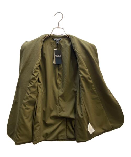 LAUREN RALPH LAUREN（ローレン ラルフ ローレン）LAUREN RALPH LAUREN (ローレン ラルフ ローレン) ブレザー オリーブ サイズ:SIZE 2の古着・服飾アイテム