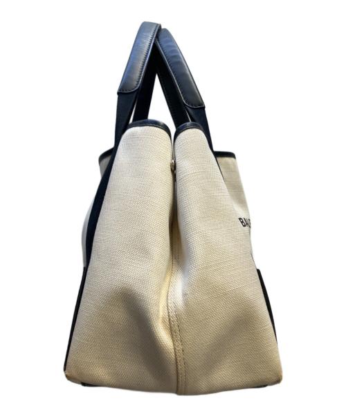 BALENCIAGA（バレンシアガ）BALENCIAGA (バレンシアガ) トートバッグ ブラック×ベージュの古着・服飾アイテム