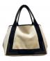 BALENCIAGA (バレンシアガ) トートバッグ ブラック×ベージュ：20000円
