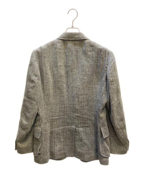 THE RUGGED CLOTHING（ザ ラギッドクロージング）THE RUGGED CLOTHING (ザ ラギッドクロージング) リネンジャケット グレー サイズ:Ｍの古着・服飾アイテム