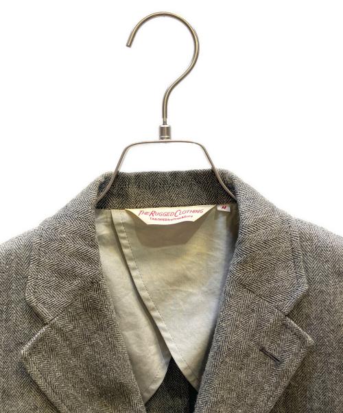 THE RUGGED CLOTHING（ザ ラギッドクロージング）THE RUGGED CLOTHING (ザ ラギッドクロージング) リネンジャケット グレー サイズ:Ｍの古着・服飾アイテム