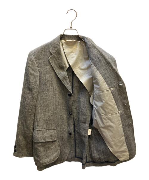 THE RUGGED CLOTHING（ザ ラギッドクロージング）THE RUGGED CLOTHING (ザ ラギッドクロージング) リネンジャケット グレー サイズ:Ｍの古着・服飾アイテム