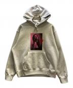 SUPREMEシュプリーム）の古着「kate moss hooded sweatshirt」｜グレー