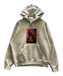 SUPREME（シュプリーム）の古着「kate moss hooded sweatshirt」｜グレー