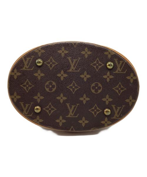 LOUIS VUITTON（ルイ ヴィトン）LOUIS VUITTON (ルイ ヴィトン) モノグラム バケットPM ブラウンの古着・服飾アイテム