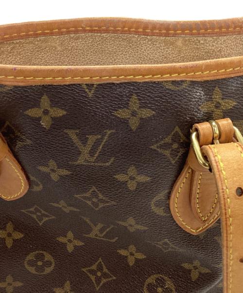 LOUIS VUITTON（ルイ ヴィトン）LOUIS VUITTON (ルイ ヴィトン) モノグラム バケットPM ブラウンの古着・服飾アイテム