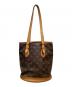 LOUIS VUITTON (ルイ ヴィトン) モノグラム バケットPM ブラウン：40000円