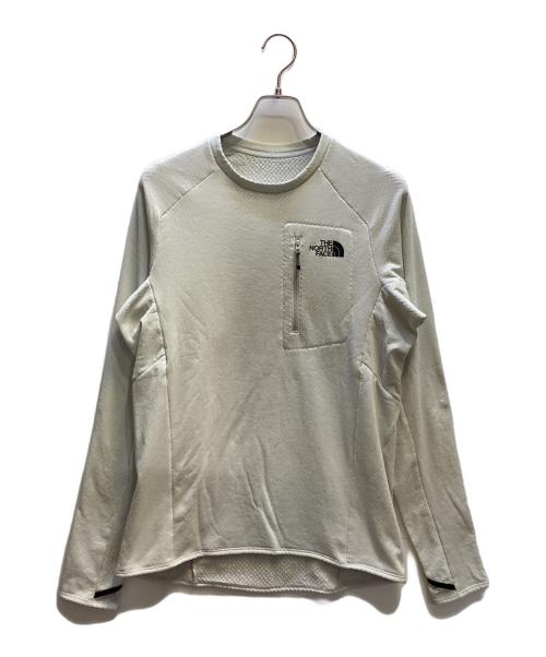 THE NORTH FACE（ザ ノース フェイス）THE NORTH FACE (ザ ノース フェイス) エクスペディショングリッドフリースクルー グレー サイズ:Lの古着・服飾アイテム