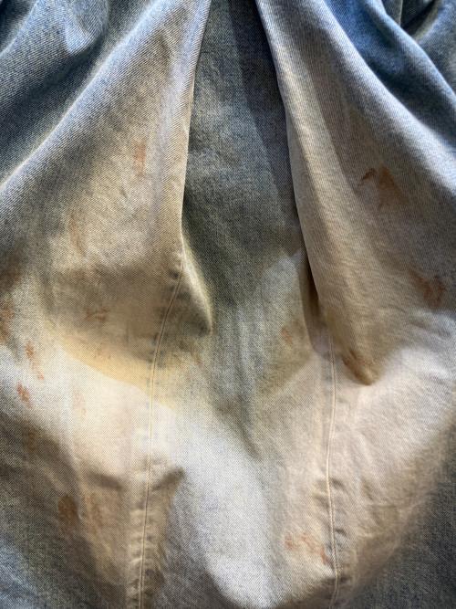 Maison Margiela（メゾンマルジェラ）Maison Margiela (メゾンマルジェラ) 変形デニムスカート インディゴ サイズ:36の古着・服飾アイテム