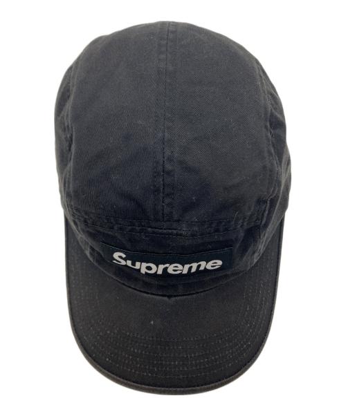 SUPREME（シュプリーム）SUPREME (シュプリーム) washed chino twill camp cap ブラック サイズ:FREEの古着・服飾アイテム