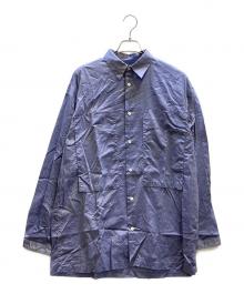 E.TAUTZ（イートーツ）の古着「長袖シャツ」｜ブルー