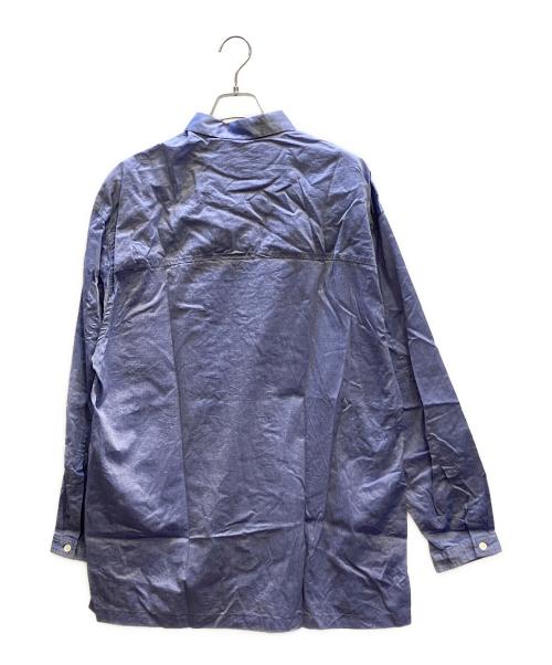 E.TAUTZ（イートーツ）E.TAUTZ (イートーツ) 長袖シャツ ブルー サイズ:Ｍの古着・服飾アイテム