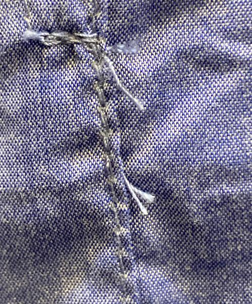 E.TAUTZ（イートーツ）E.TAUTZ (イートーツ) 長袖シャツ ブルー サイズ:Ｍの古着・服飾アイテム