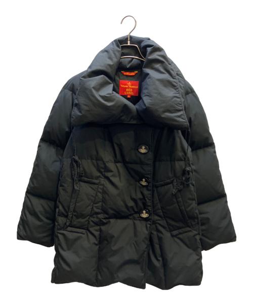 Vivienne Westwood RED LABEL（ヴィヴィアンウエストウッドレッドレーベル）Vivienne Westwood RED LABEL (ヴィヴィアンウエストウッドレッドレーベル) ダウンジャケット ブラック サイズ:3の古着・服飾アイテム