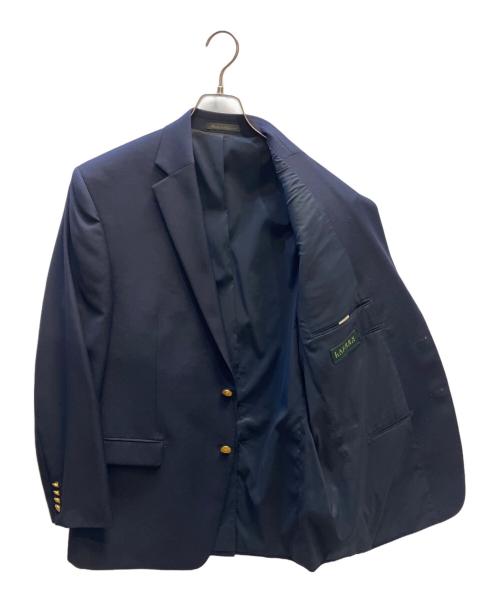 LAUREN RALPH LAUREN（ローレン ラルフ ローレン）LAUREN RALPH LAUREN (ローレン ラルフ ローレン) 2Bジャケット ネイビー サイズ:不明の古着・服飾アイテム
