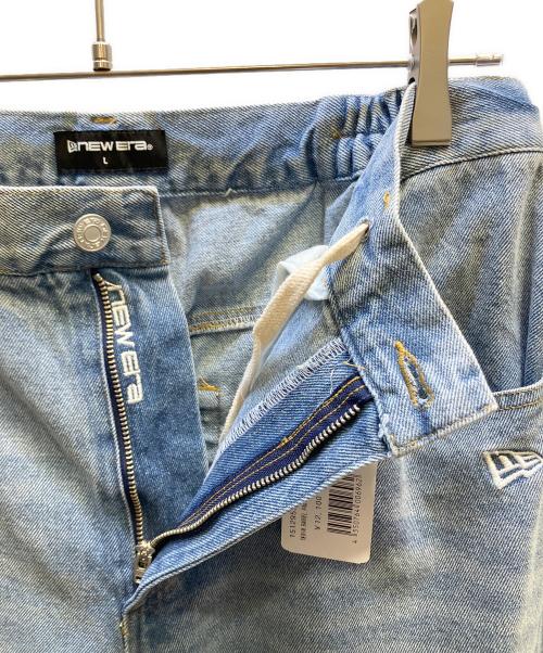 New Era（ニューエラ）New Era (ニューエラ) バレルパンツ スカイブルー サイズ:Lの古着・服飾アイテム