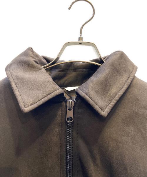 ZARA（ザラ）ZARA (ザラ) フェイクスエード パフジャケット ブラウン サイズ:Lの古着・服飾アイテム
