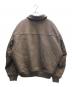 ZARA (ザラ) フェイクスエード パフジャケット ブラウン サイズ:L：7000円
