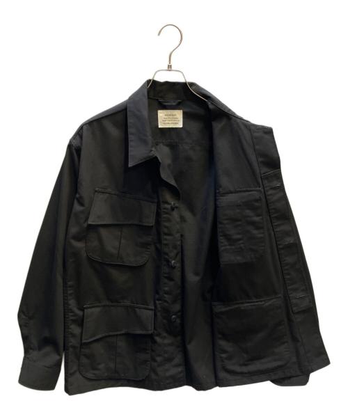 CALIFORNIA SPORTWEAR（カリフォルニア スポーツウェア）CALIFORNIA SPORTWEAR (カリフォルニア スポーツウェア) ジャングルファティーグジャケット ブラック サイズ:Ｍの古着・服飾アイテム