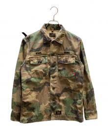 WTAPS（ダブルタップス）の古着「シャツジャケット」｜カーキ