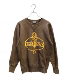 Hysteric Glamour（ヒステリックグラマー）の古着「 DYNAMITE ANGEL スウェット」｜ブラウン