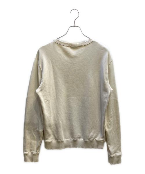 Saint Laurent Paris（サンローランパリ）Saint Laurent Paris (サンローランパリ) Robot Sweatshirt アイボリー サイズ:ＸＳの古着・服飾アイテム