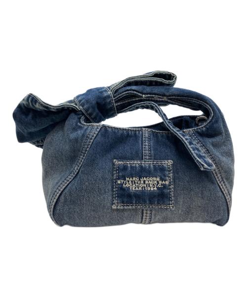 MARC JACOBS（マークジェイコブス）MARC JACOBS (マークジェイコブス) ザ ボウ サック デニム ハンドバッグ ブルーの古着・服飾アイテム