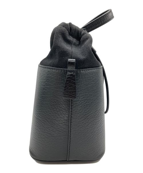 Maison Margiela（メゾンマルジェラ）Maison Margiela (メゾンマルジェラ) 5AC バケットバッグ ブラックの古着・服飾アイテム