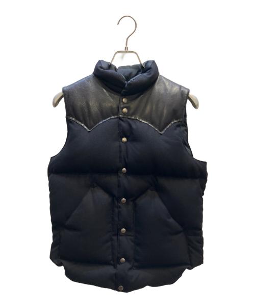 RockyMountainFeatherBed（ロッキーマウンテンフェザーベッド）RockyMountainFeatherBed (ロッキーマウンテンフェザーベッド) ダウンベスト ブラック サイズ:38の古着・服飾アイテム