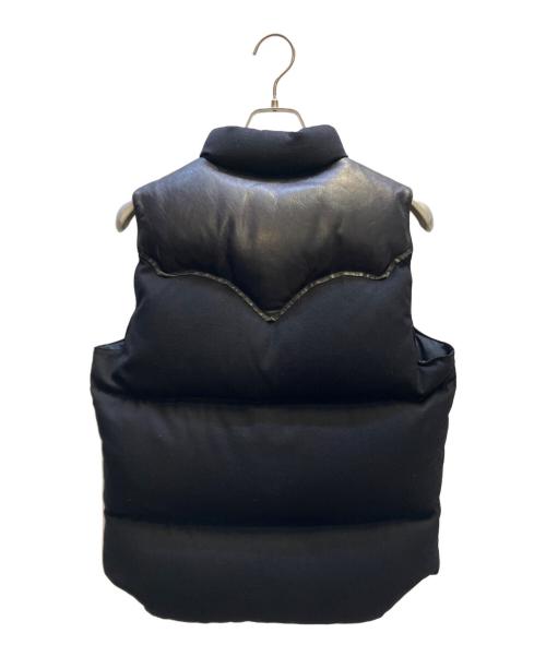 RockyMountainFeatherBed（ロッキーマウンテンフェザーベッド）RockyMountainFeatherBed (ロッキーマウンテンフェザーベッド) ダウンベスト ブラック サイズ:38の古着・服飾アイテム